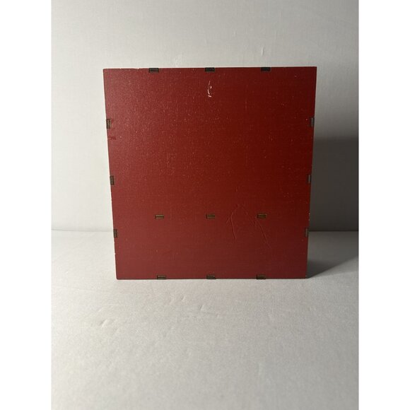 Day Of The Dead Handcrafted Wooden Altar Box With Colorful Folk Art Design & Sma - Picture 4 of 5